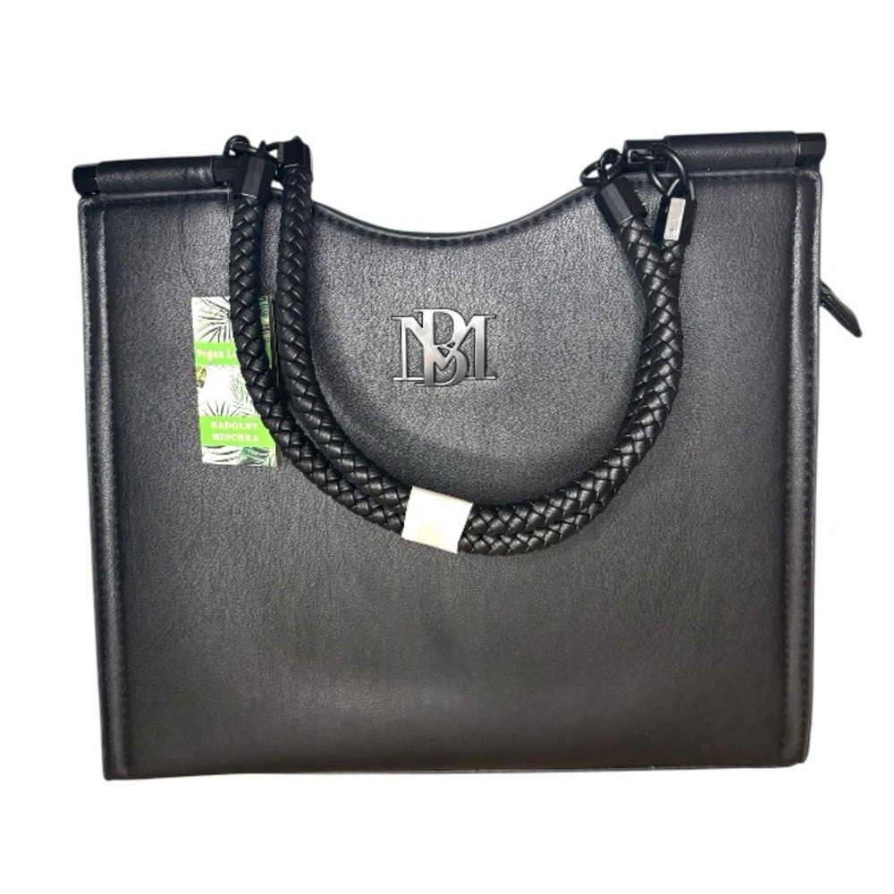 NWT Badgley Mischka Black Tote Bag